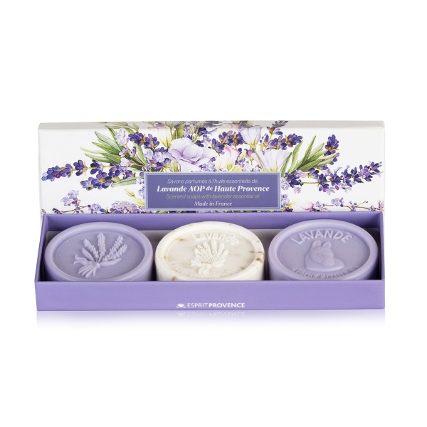 Seifenbox Esprit Provence 'Lavendel' 3er