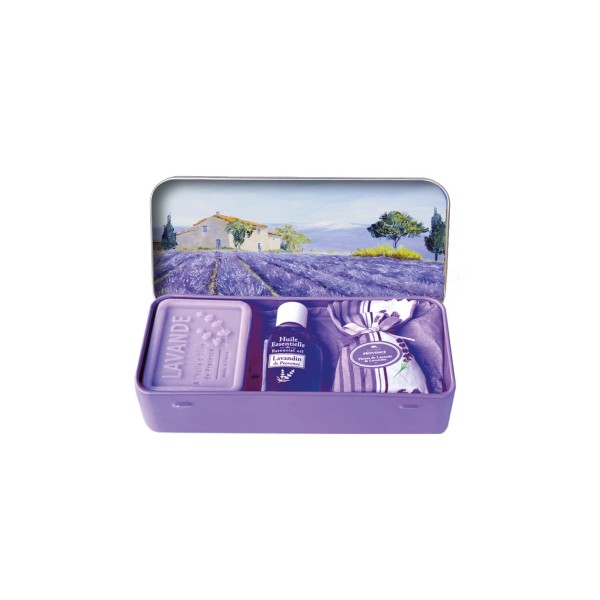 Metalldose Set Esprit Provence 'Lavendel'