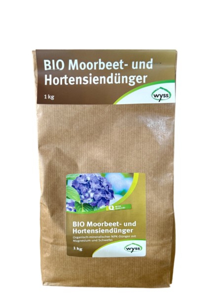 Wyss Bio Moorbeet- und Hortensiendünger