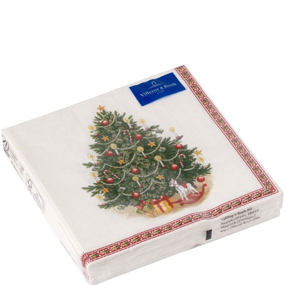 Villeroy & Boch Lunchservietten 'Tannenbaum' gross