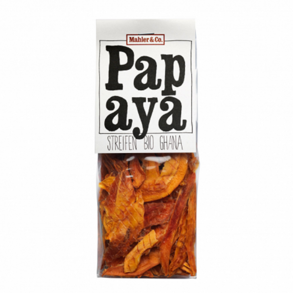 Bio Papaya Streifen
