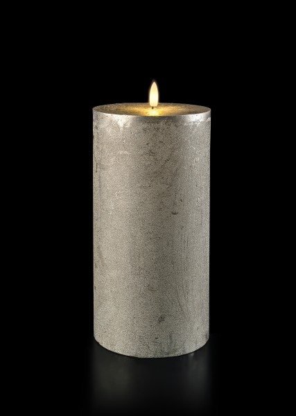 Flat Candle taupe