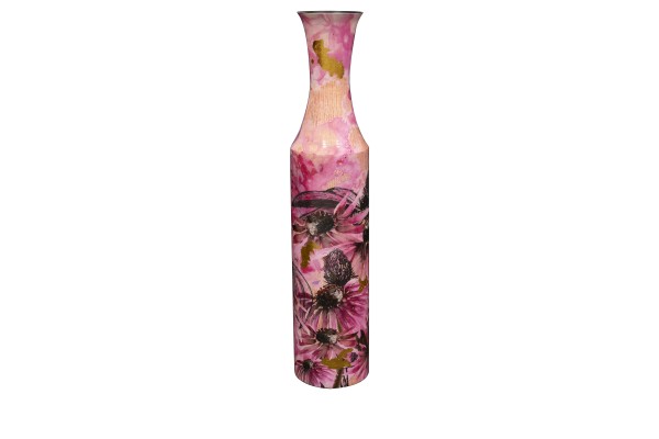 Flasche 'Polly Pink' 18 cm