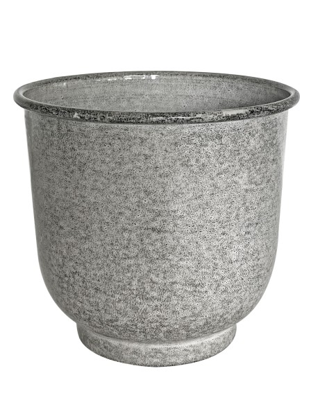 Steel Pot 'Nellie', weissgrau Ø 22 cm