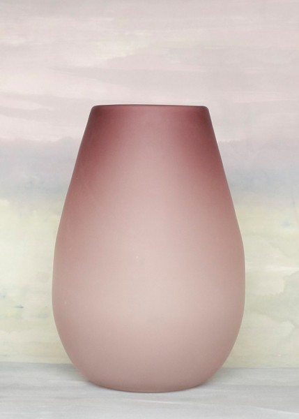 Vase Tulpe Glas large lila