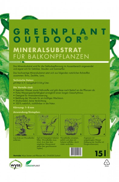 Greenplant Outdoor® Mineralsubstrat