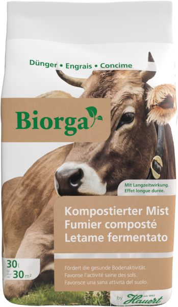 Hauert Biorga Kompostierter Mist