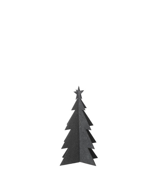 Weihnachtsbaum aus Öko Filz schwarz