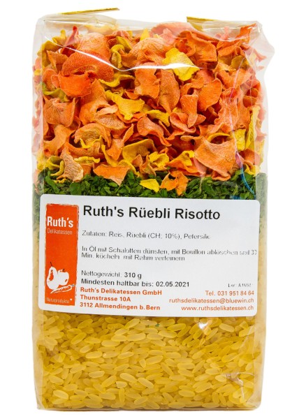 Ruth's Rüebli Risotto