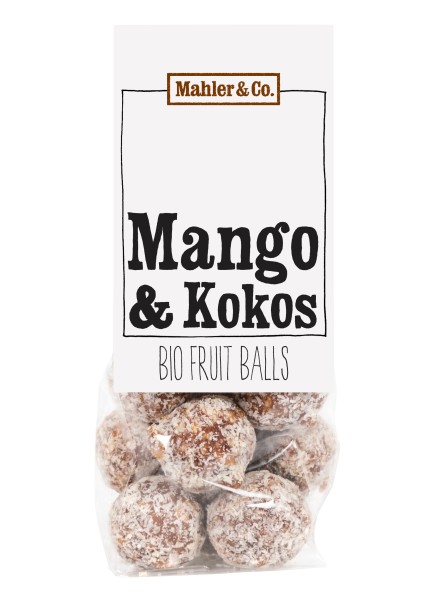 Bio Fruit Balls Mango und Kokos