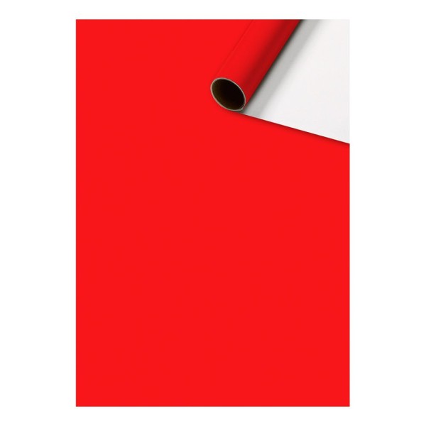 Geschenkpapier Uni 'Plain' rot dunkel