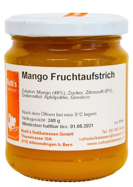 Mango Fruchtaufstrich