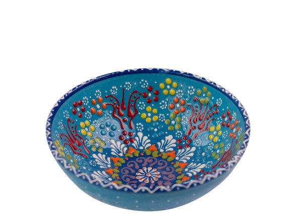 Keramikschale hellblau, 15 cm