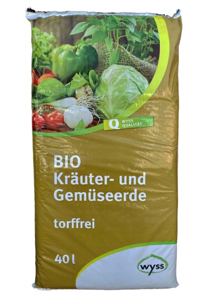 Wyss Bio Kräuter- und Gemüseerde, torffrei