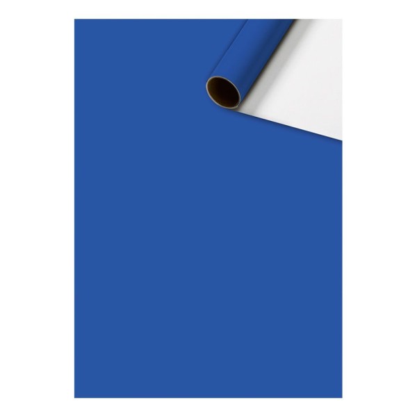 Geschenkpapier Uni 'Plain' blau