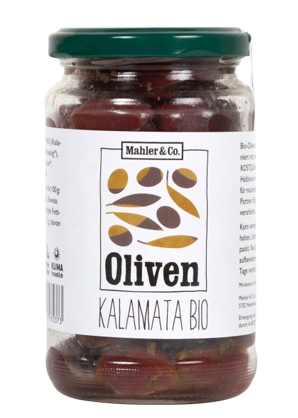 Bio Oliven Kalamata ohne Stein