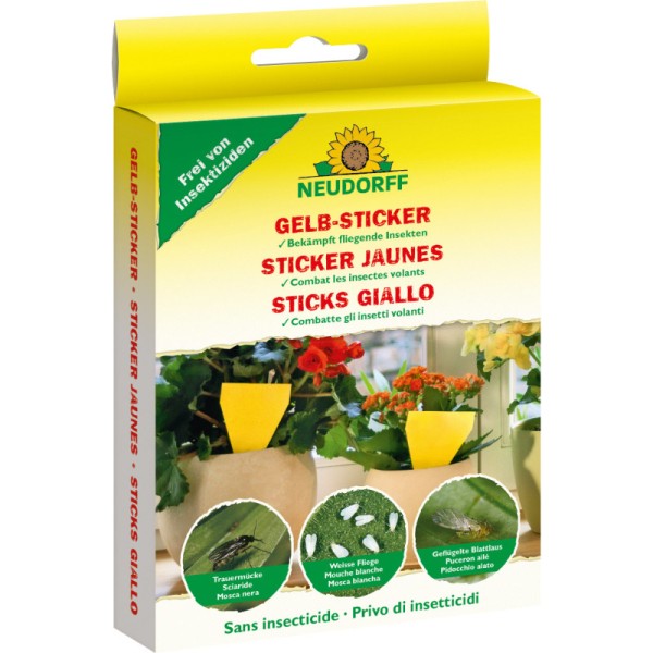 Gelb-Sticker Insektenfalle