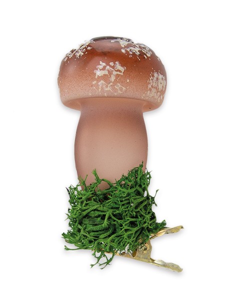 Thüringer Glasdesign 'Pilz auf Clip'