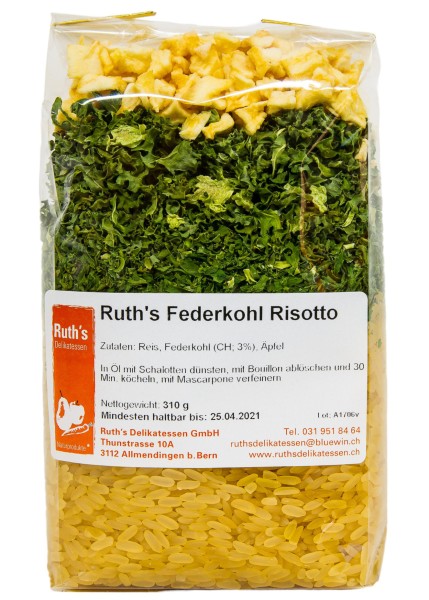 Ruth's Federkohl Risotto