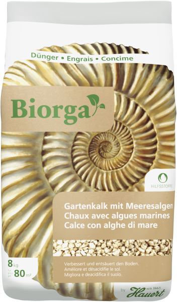Hauert Biorga Gartenkalk mit Meeresalgen