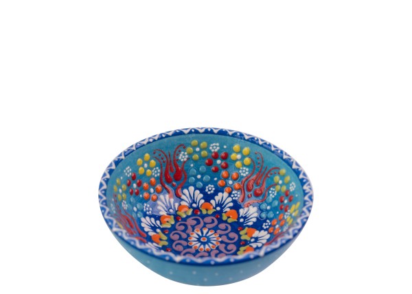 Keramikschale hellblau, 10 cm