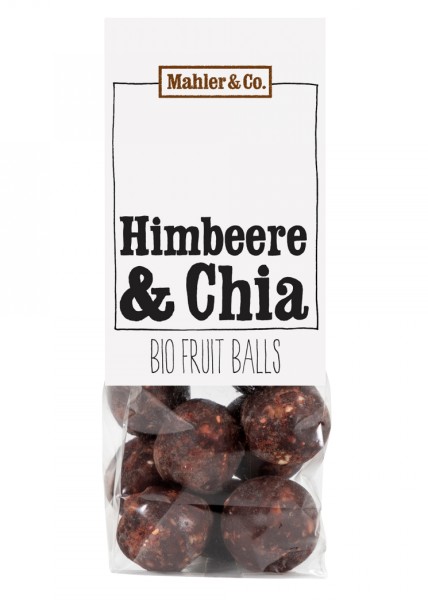 Bio Fruit Balls Himbeere und Chia