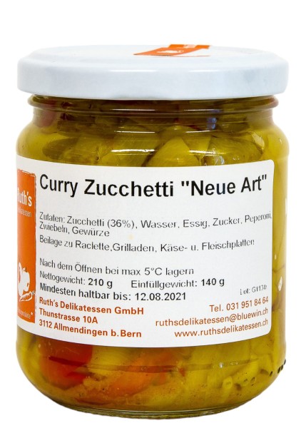 Curry Zucchetti 'Neue Art'