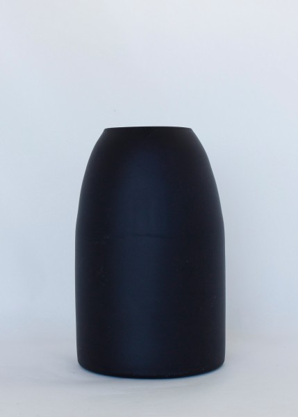 Vase Cupola Glas large schwarz