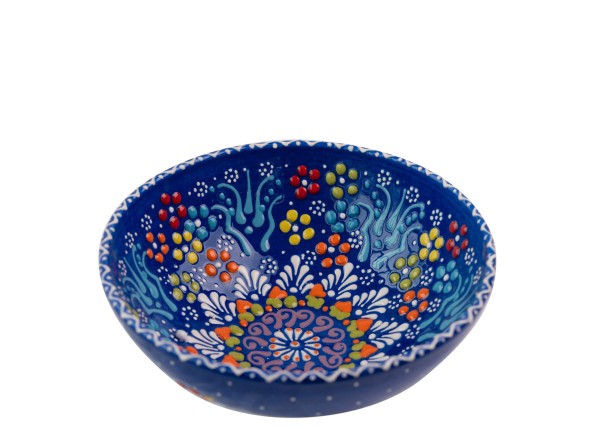 Keramikschale dunkelblau, 15 cm