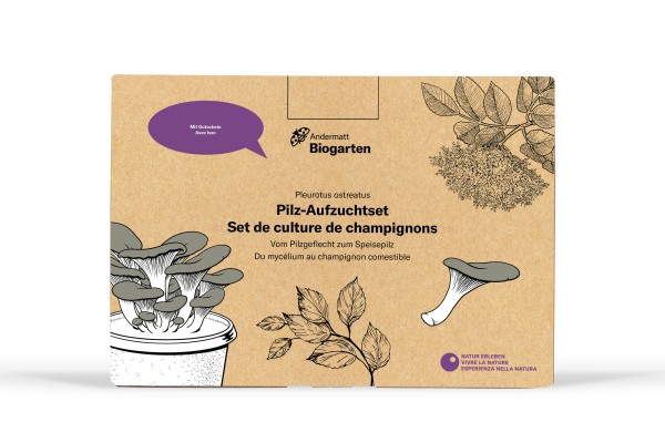 Pilz-Aufzuchtset mit Gutschein