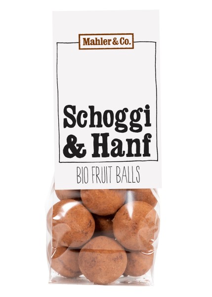 Bio Fruit Balls Schoggi und Hanf
