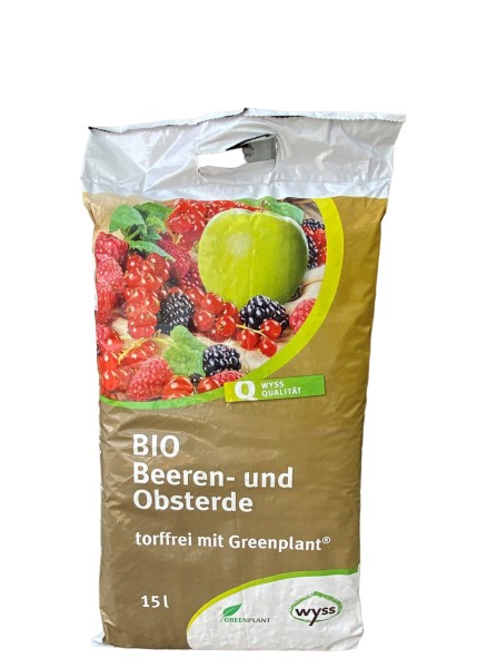 Wyss Bio Beeren- und Obsterde, torffrei, mit Greenplant